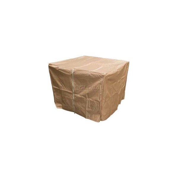 Hiland Hiland Fire Pit Cover GS-F-PCHDCV Waterproof 39"L x 39"W x 28"H Tan GS-F-PCHDCV - main